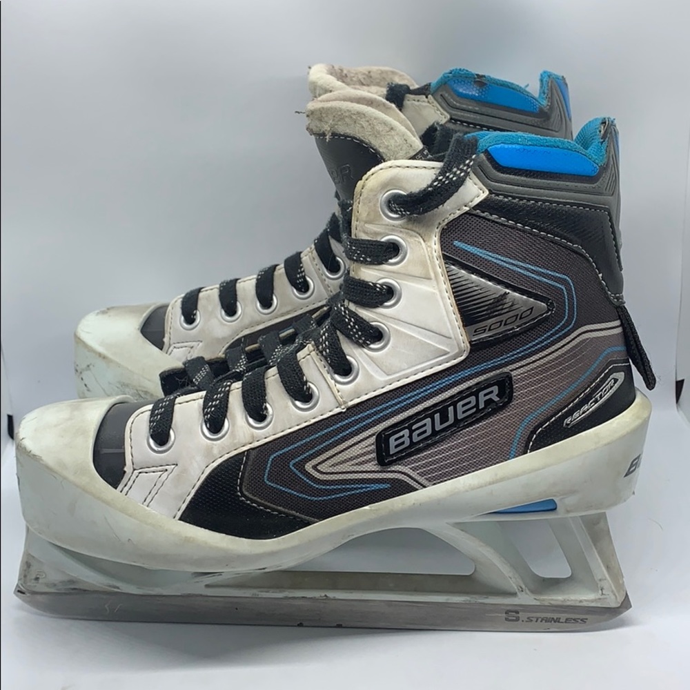 Bauer Reactor 5000 Ice Hockey Goalie Skates Size 5
